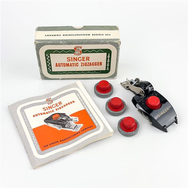 VTG SINGER SEWING MACHINE AUTOMATIC ZIGZAGGER