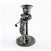 Image 3 : METAL WOMAN/GIRL GOLFER CANDLE STICK HOLDER