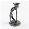 Image 4 : METAL WOMAN/GIRL GOLFER CANDLE STICK HOLDER