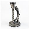 Image 6 : METAL WOMAN/GIRL GOLFER CANDLE STICK HOLDER