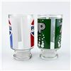 Image 4 : VINTAGE 70’S ERA PEDESTAL 7-UP & PEPSI COLA GLASSES