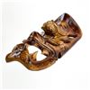 Image 3 : HAND CARVED BAKUNAWA DRAGON MASK SCULPTURE