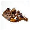 Image 4 : HAND CARVED BAKUNAWA DRAGON MASK SCULPTURE