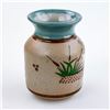 Image 4 : MEXICO TONALA FOLK ART STONEWARE POTTERY VASE