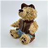 Image 3 : COLLECTIBLE PLUSH TEDDY BEAR - COWBOY HAT OUTFIT