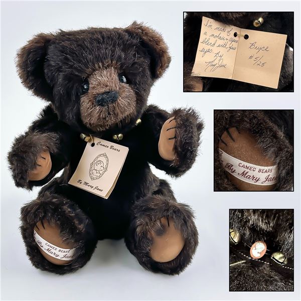 LTD. ED. MARY JANE COLLECTIBLE CAMEO BEAR - BRYCE