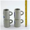 Image 6 : FOUR MINIATURE GERMAN BEER STEIN SHOT GLASSES