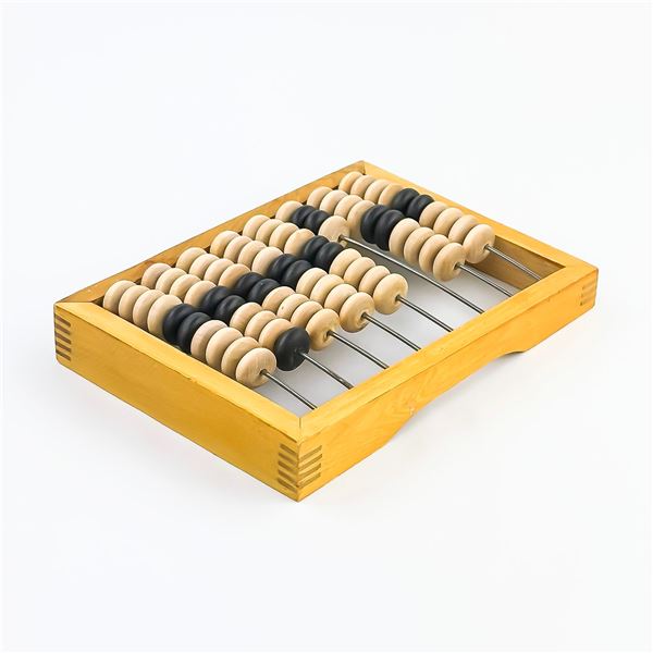 VINTAGE WOODEN RUSSIAN ABACUS - CALCULATOR