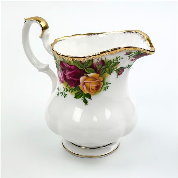 VTG 1962 ROYAL ALBERT OLD COUNTRY ROSES CREAMER