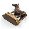 Image 5 : HAND CRAFTED WOODEN HORSE CARVING SCULPTURE