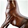Image 6 : HAND CRAFTED WOODEN HORSE CARVING SCULPTURE