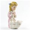 Image 1 : YOUNG GIRL PRAYING - HOLY WATER WALL SCULPTURE