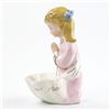 Image 3 : YOUNG GIRL PRAYING - HOLY WATER WALL SCULPTURE