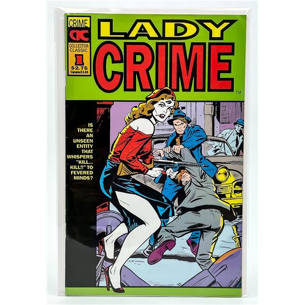 LADY CRIME #1 - 1992 AC COMICS - COMIC BOOK