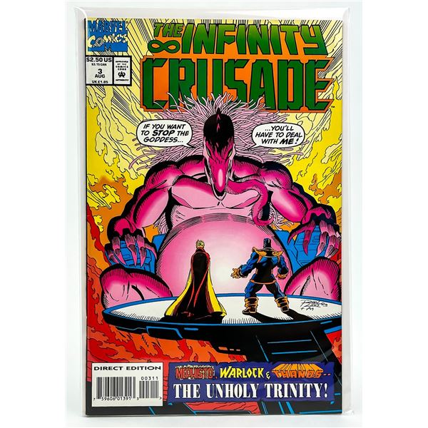 THE INFINITY CRUSADE #3 MEPHISTO WARLOCK THANOS