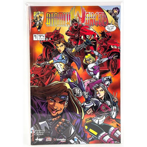 ATOMIK ANGELS #1 - 1996 CRUSADE COMIC BOOK
