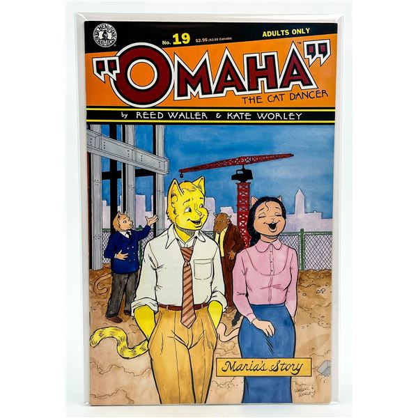 OMAHA THE CAT DANCER #19 - KITCHEN SINK COMIX
