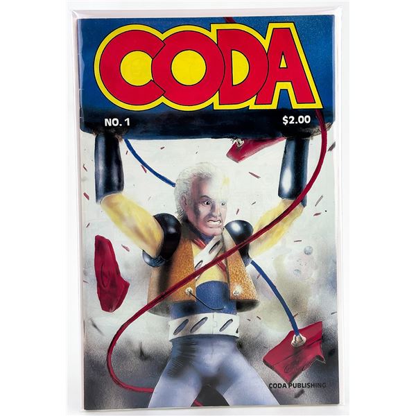 CODA #1  - 1986 CODA PUBLISHING - COMIC BOOK