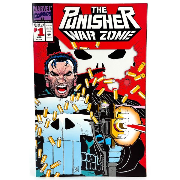 THE PUNISHER WAR ZONE #1 - DIE-CUT WRAPAROUND
