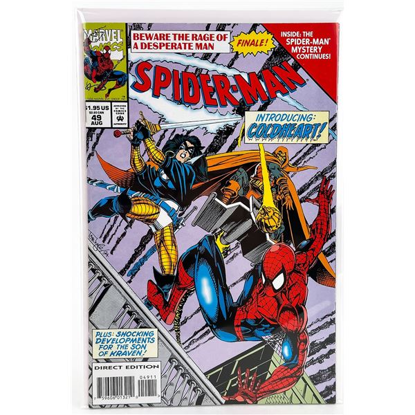 SPIDER-MAN #49 MARVEL 1ST APPEARANCE COLDHEART