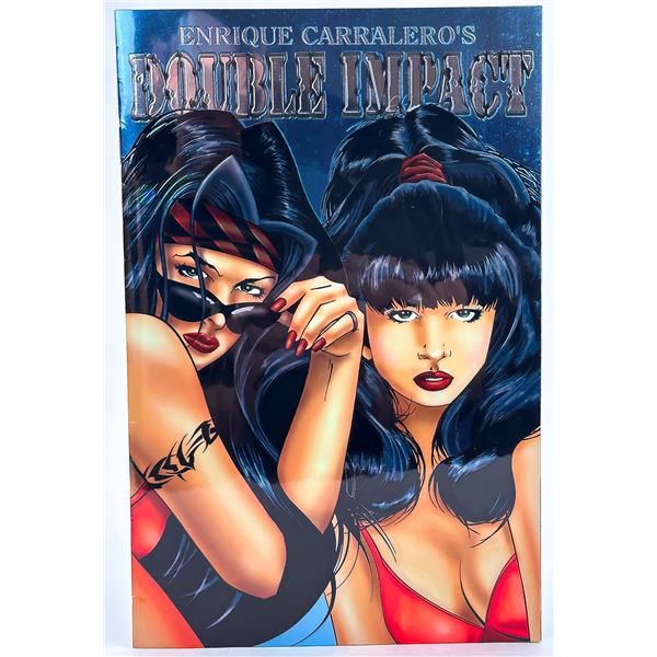 DOUBLE IMPACT 1 ENRIQUE CARRALERO HOLO-CHROME