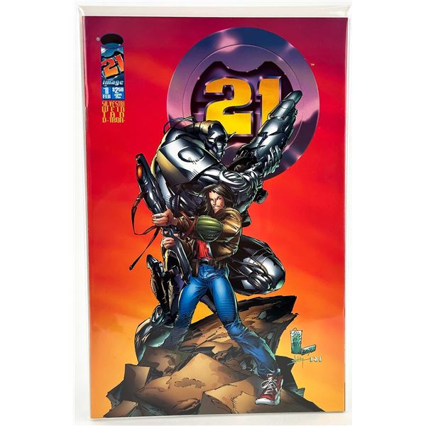 21 #1 VARIANT MARC SILVESTRI COVER - IMAGE COMICS