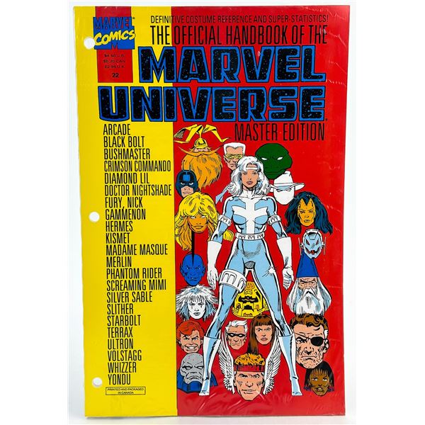 MARVEL UNIVERSE MASTER ED OFFICIAL HANDBOOK #22