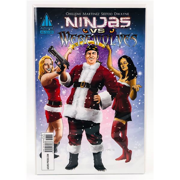 NINJAS VS WEREWOLVES #6 - AZURE COMICS