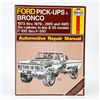 Image 1 : VTG HAYNES FORD PICK-UPS & BRONCO REPAIR MANUAL