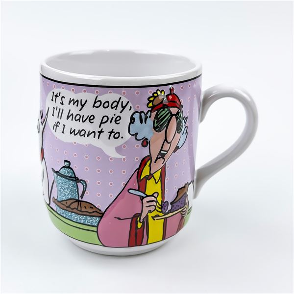 HALLMARK CARDS MAXINE COMIC COFFEE MUG CUP
