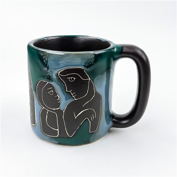 MARA MEXICO STONEWARE POTTERY COFFEE MUG CUP