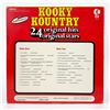 Image 2 : K-TEL KOOKY KOUNTRY ORIGINAL HITS STARS MR CUSTER