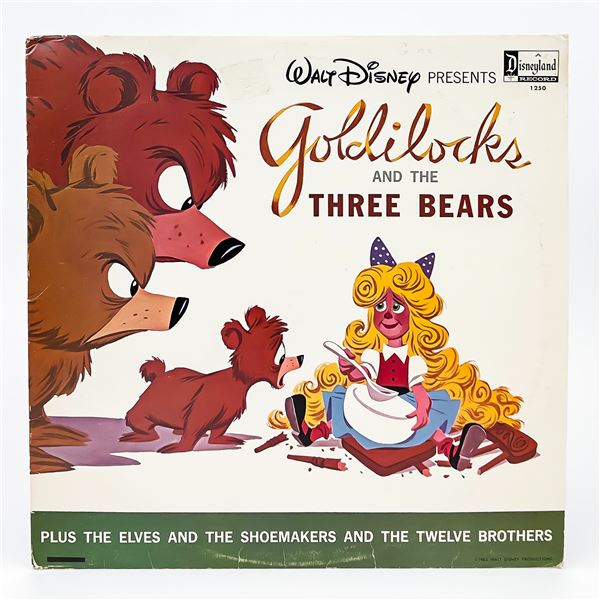 WALT DISNEY GOLDILOCKS & THE THREE BEARS - VINYL