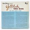 Image 2 : WALT DISNEY GOLDILOCKS & THE THREE BEARS - VINYL