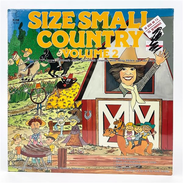 SIZE SMALL COUNTRY VOL. 2 - NEW - FACTORY SEALED LP