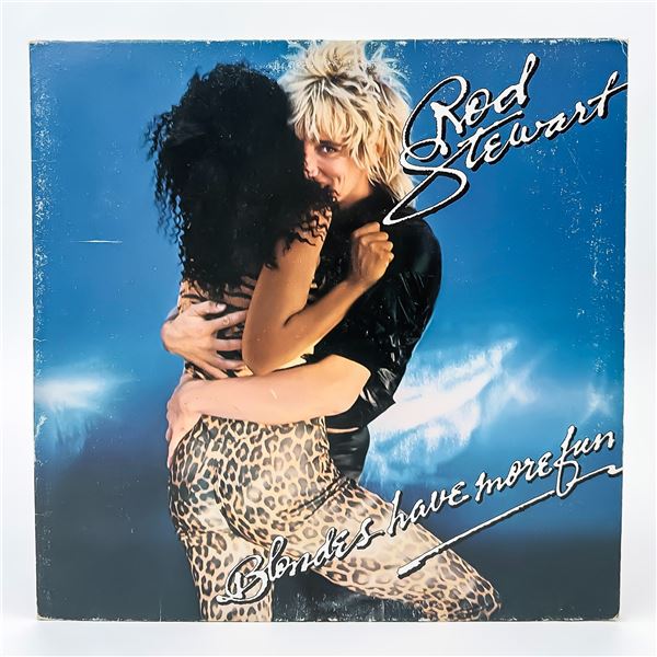 ROD STEWART - BLONDES HAVE MORE FUN - VINYL LP