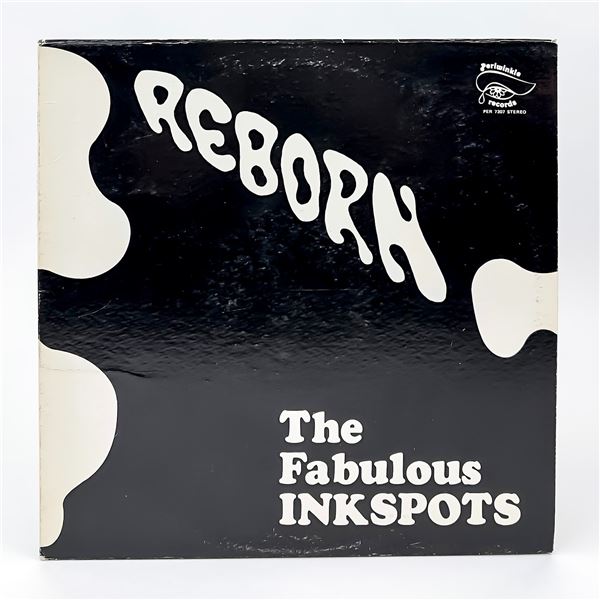 SIGNED - THE FABULOUS INKSPOTS - REBORN - VINYL LP