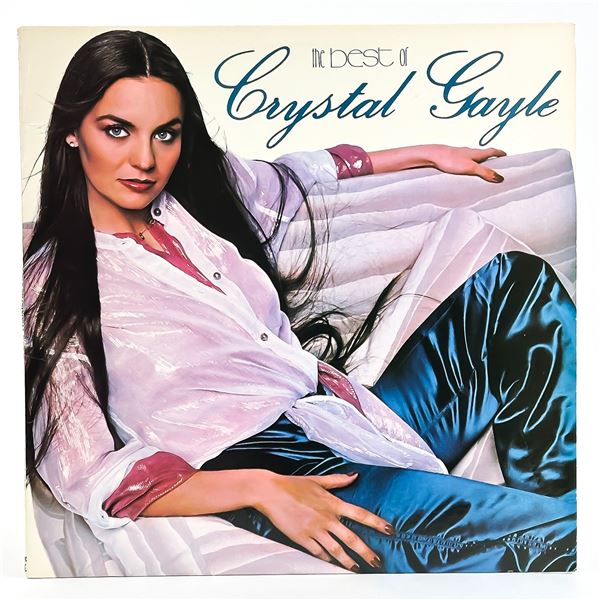 THE BEST OF CRYSTAL GAYLE - VINYL LP RECORD ALBUM