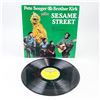 Image 3 : PETE SEEGER & BROTHER KIRK VISIT SESAME STREET - LP