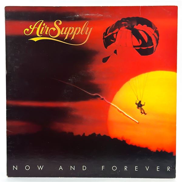 AIR SUPPLY - NOW AND FOREVER - VINYL LP RECORD