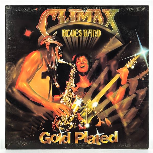CLIMAX BLUES BAND - GOLD PLATED - VINYL LP RECORD