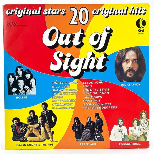 K-TEL - OUT OF SIGHT - VARIOUS ORIGINAL ARTISTS - LP