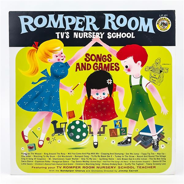 ROMPER ROOM - TV’S NURSERY SCHOOL - VINYL RECORD