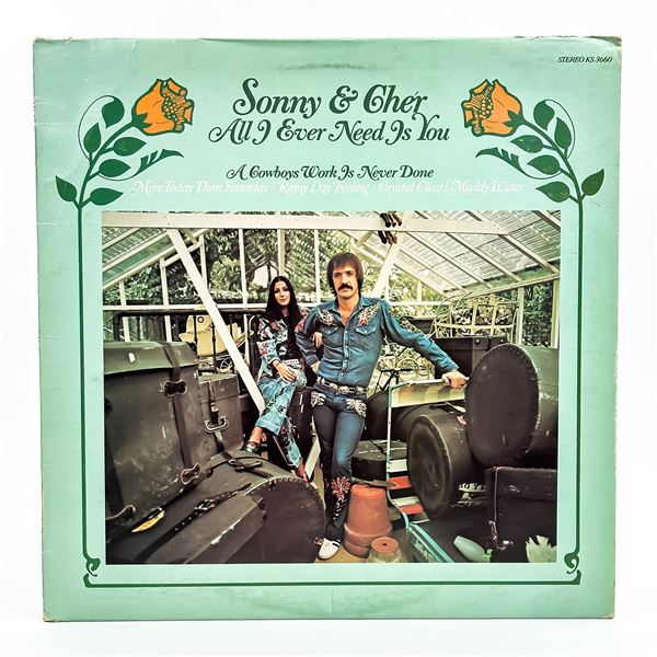 SONNY & CHER - ALL I EVER NEED IS YOU - VINYL RECORD