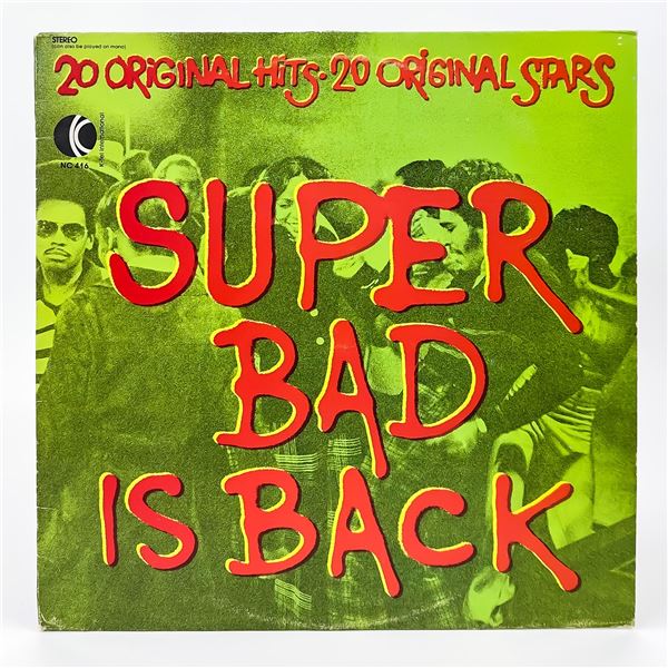 K-TEL SUPER BAD IS BACK - VARIOUS ARTISTS - VINYL LP