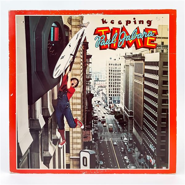 PAUL JABARA - KEEPING TIME - VINYL LP RECORD ALBUM