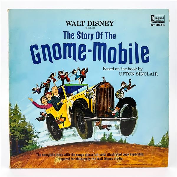 WALT DISNEY STORY OF THE GNOME-MOBILE - VINYL LP