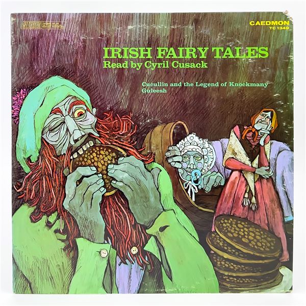 IRISH FAIRY TALES READ BY CYRIL CUSACK - VINYL ALBUM