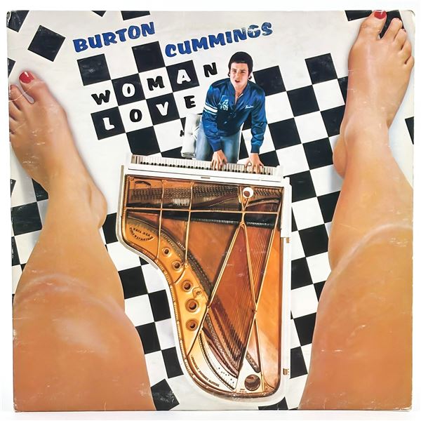 BURTON CUMMINGS - WOMAN LOVE - VINYL LP RECORD