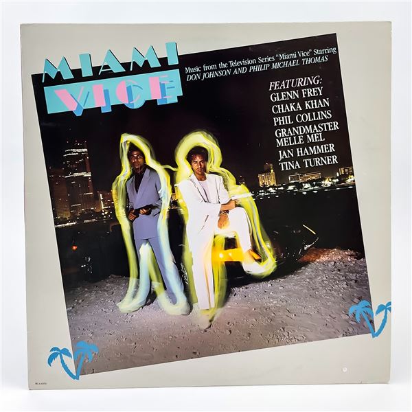 MIAMI VICE MUSIC FROM TV SERIES VARIOUS ARTISTS LP